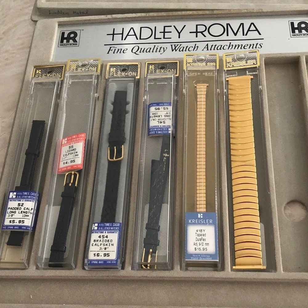 Two-Tone Gold and Silver Watch Bands
